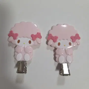 마이 스위트 피아노 앞머리 클립 헤어 클립 2세트