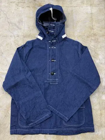 리얼 맥코이 데님 후드티 XL