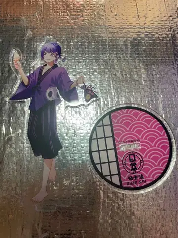 일상조 시니가미 극락탕 콜라보 아크릴 스탠드