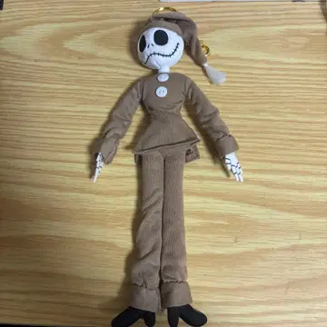 잭 스케링턴 봉제 인형 키링 PAJAMA STYLE