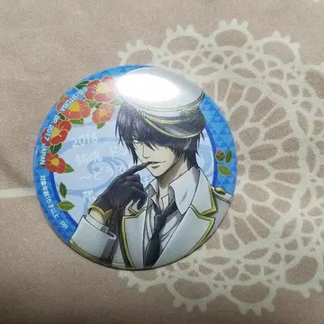 타카스기 신스케 캔뱃지 은혼 도S 검정 2016