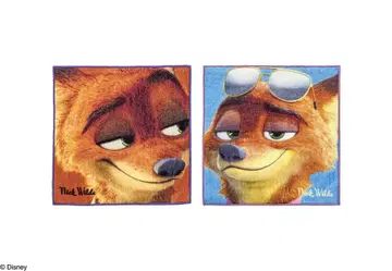 도쿄 바나나 x 주토피아 닉 타월 손수건 2개 세트