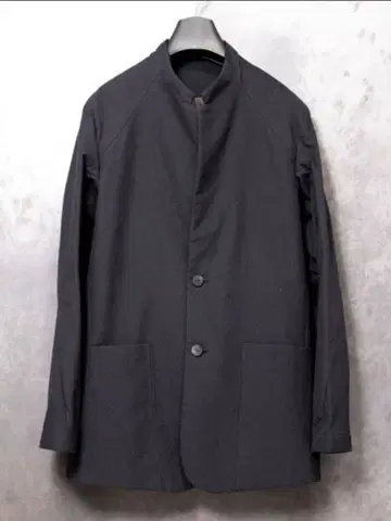 DEVOA Jacket cotton nylon /BLACK