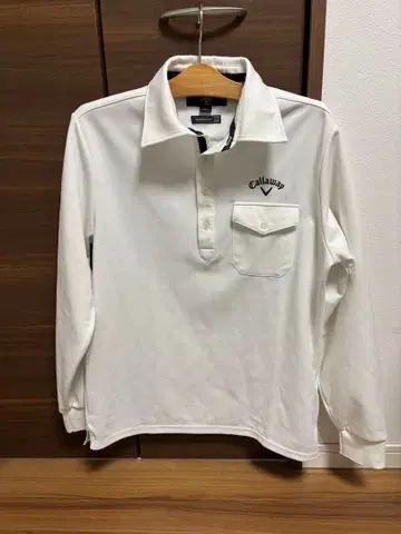 캘러웨이 골프 긴팔 피케 셔츠 XL 사이즈 화이트