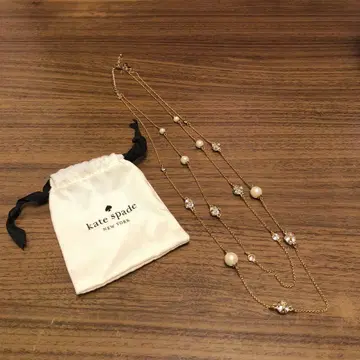 케이트 스페이드 롱 목걸이 펄