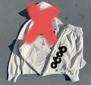 9090 OG Logo Vintage Sweat Pants Gray M