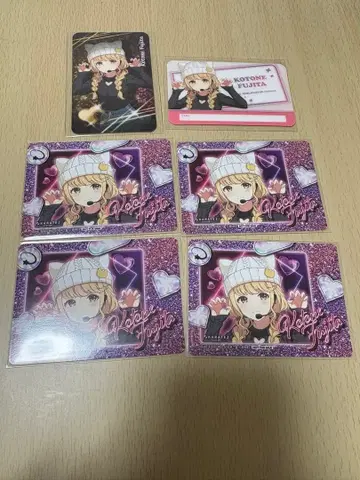 학원 아이돌 마스터 후지타 코토네 카라테츠 6세트