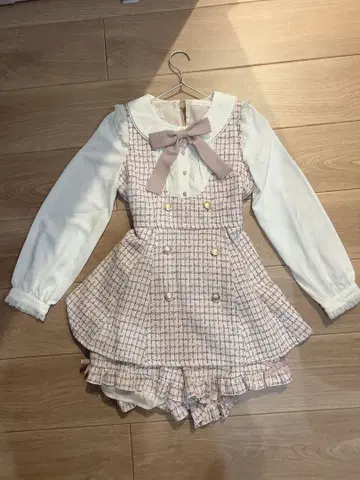 LIZ LISA 핑크 트위드 셋업