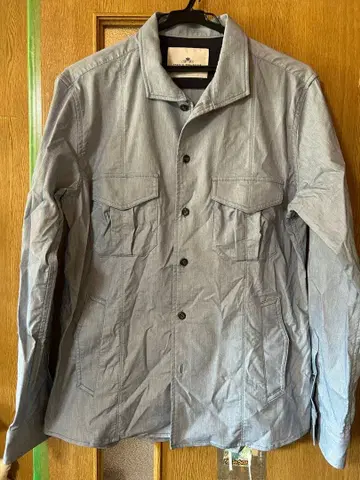 MEN'S MELROSE 그레이 긴팔 셔츠