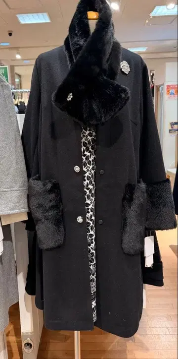 Super Beauty 롱 코트 44 사이즈