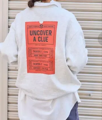 1회 착용 프릭스스토어 CINEMA TICKET SWEAT