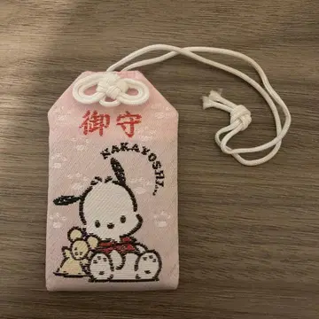 포차코 부적 백산신사 핑크 산리오