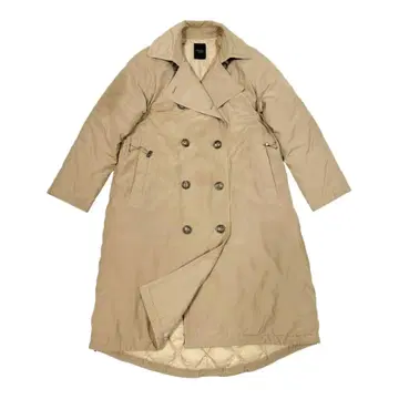 [새상품급] 다마컬렉션 롱 다운 코트 더블 베이지 L