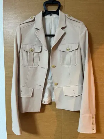 theory 베이지 테일러드 자켓 사이즈 2