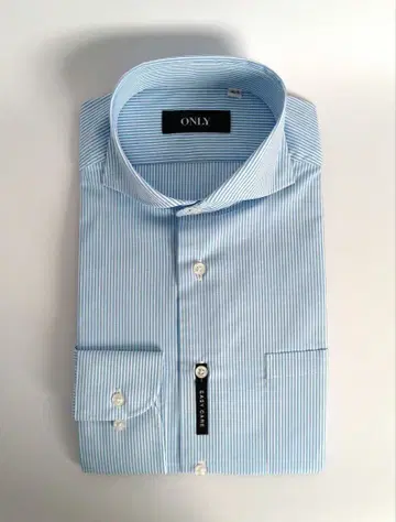 [새상품] ONLY 형태안정 이지케어 슬림F 스냅B 블루 목38