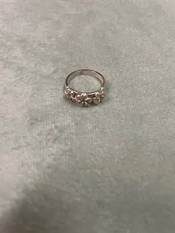 하와이안 주얼리 실버 925 꽃 모티브 반지