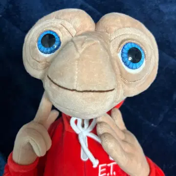 E.T. 후드 부착 봉제 인형