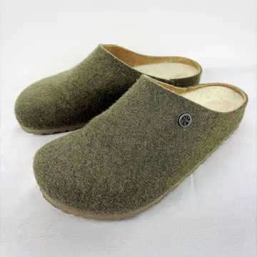 레어 버켄스탁 이탈리아제 울 카플란 사보 샌들 40 보아