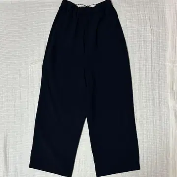 23SSMANNISH ELASTIC TROUSERS 36 네이비