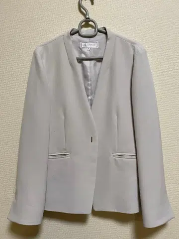 ROPE PICNIC 그레이지 노카라 자켓