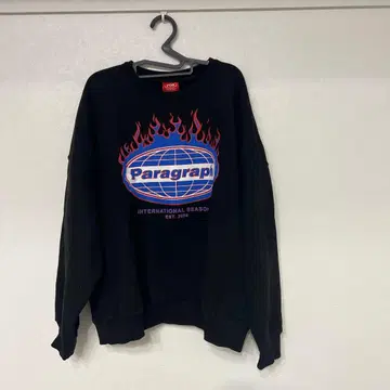 Paragraph 프레임 프린트 맨투맨