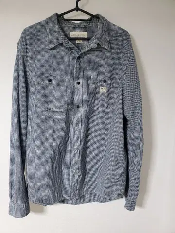 데님&서플라이 마이크로깅엄 워크 셔츠 L