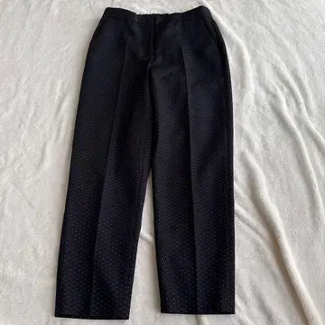 DAMA  컬렉션 센터 프레스 팬츠 밴딩