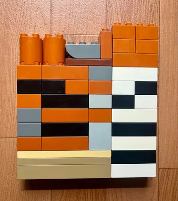 LEGO 레고 듀플로 블록 블랙, 화이트, 브라운 등