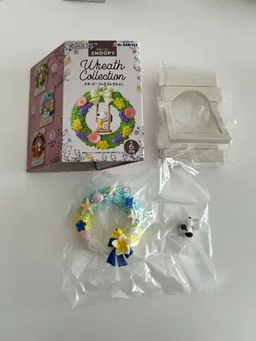 새상품 미개봉 [ 스누피 리스 컬렉션 ] 2번: 조 쿨