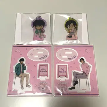 명탐정 코난 카페 아크릴 스탠드 아크릴 키링 마츠다 진페이 하기와라 켄지