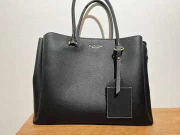 JILLSTUART 가죽 블랙 토트백