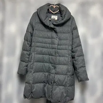 any FAM 그레이 롱 다운 자켓