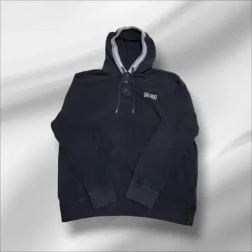 AMERICAN EAGLE 헨리넥 후드티 XL 블랙