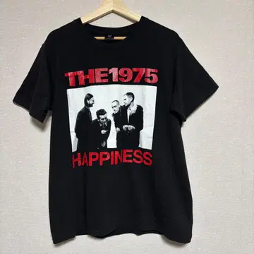 THE 1975 HAPPINESS 티셔츠 블랙