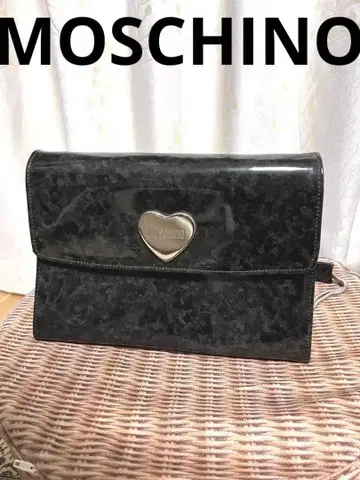 모스키노 PVC 숄더백