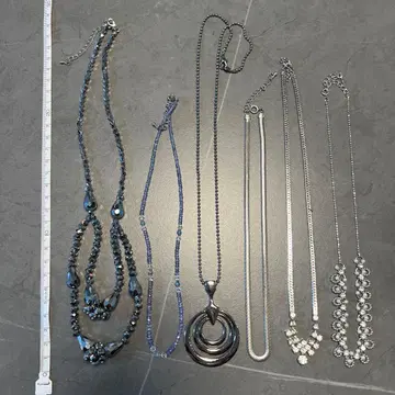 여성용 목걸이 롱 반짝반짝 묶음 판매 N131