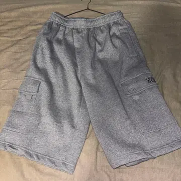 프로 클럽 카고 숏팬츠 그레이