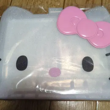 아이러브헬로키티 산리오 바인더 수첩 카드 케이스 씰북 핑크