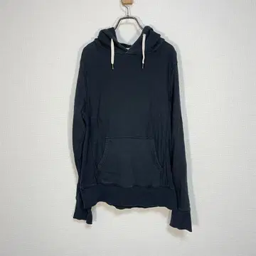 [ LiFESiZE ] 후드티 후드 부착 M 사이즈 블랙