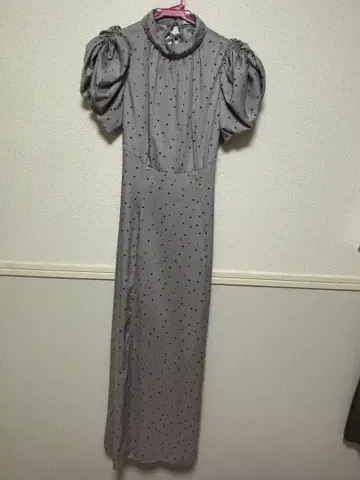 SNIDEL 그레이 도트 무늬 원피스 사이즈 0