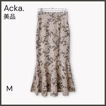[Acka. 에이씨케이 에이] 오리지널 레이스 머메이드 스커트/새상품급