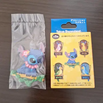 도쿄 디즈니랜드 치키룸 스티치 마그넷