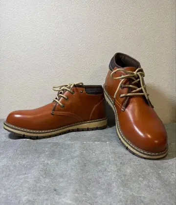 LiBERTO EDWIN 처카 부츠 숏부츠 /카멜/26cm