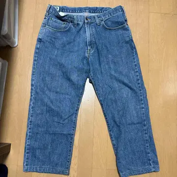 EDWIN 와이드 레그 데님 38 (W96)