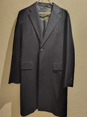 가격 대폭 인하 매킨토시 Mackintosh 네이비 체스터 코트