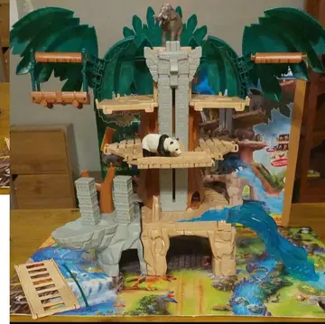 아니아 합체! 정글 트리 팬더와 코끼리 포함