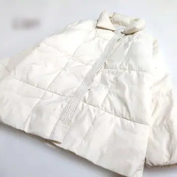 [ Lian ] Lian 아이보리 계열 오버 다운 자켓 루즈핏