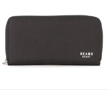 BEAMS HEART 블랙 장지갑