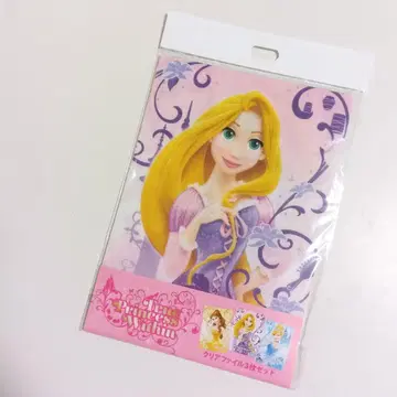 초레어!! 새상품!! 디즈니 프린세스 클리어 파일 3장 세트