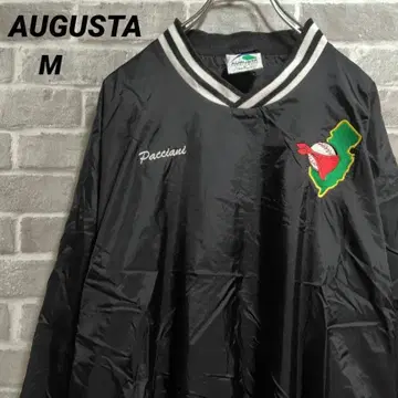 [ AUGUSTA ] 나일론 풀오버 피스테 블랙 베이스볼 US 구제 의류